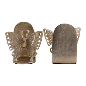 Fermalibri Decorativi a Forma di Farfalla in Metallo, Accessori per Libreria, Scrivania e Casa - Product Image 5