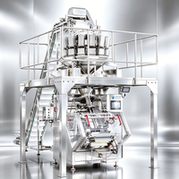 Machine d'emballage multifonctionnelle VFFS pour snacks, pesage et remplissage automatiques 200g 500g 1kg