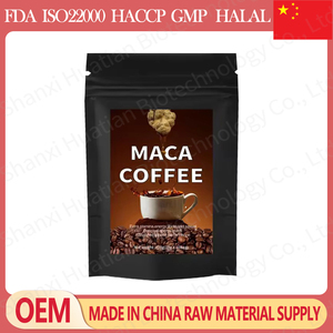 Pur Café Blanc Instantané <span class=keywords><strong>Maca</strong></span> Naturel aux Herbes pour Hommes, Amplificateur Sexuel, Goût Neutre, Conditionné en Boîte, Sucré - Product Image 1