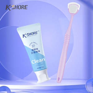 ชุดทำความสะอาดเคลือบ<span class=keywords><strong>ลิ้น</strong></span>เพื่อขจัดกลิ่นปากทำความสะอาด<span class=keywords><strong>ลิ้น</strong></span>เคลือบเต็มไปด้วยรสมิ้นท์ - Product Image 4