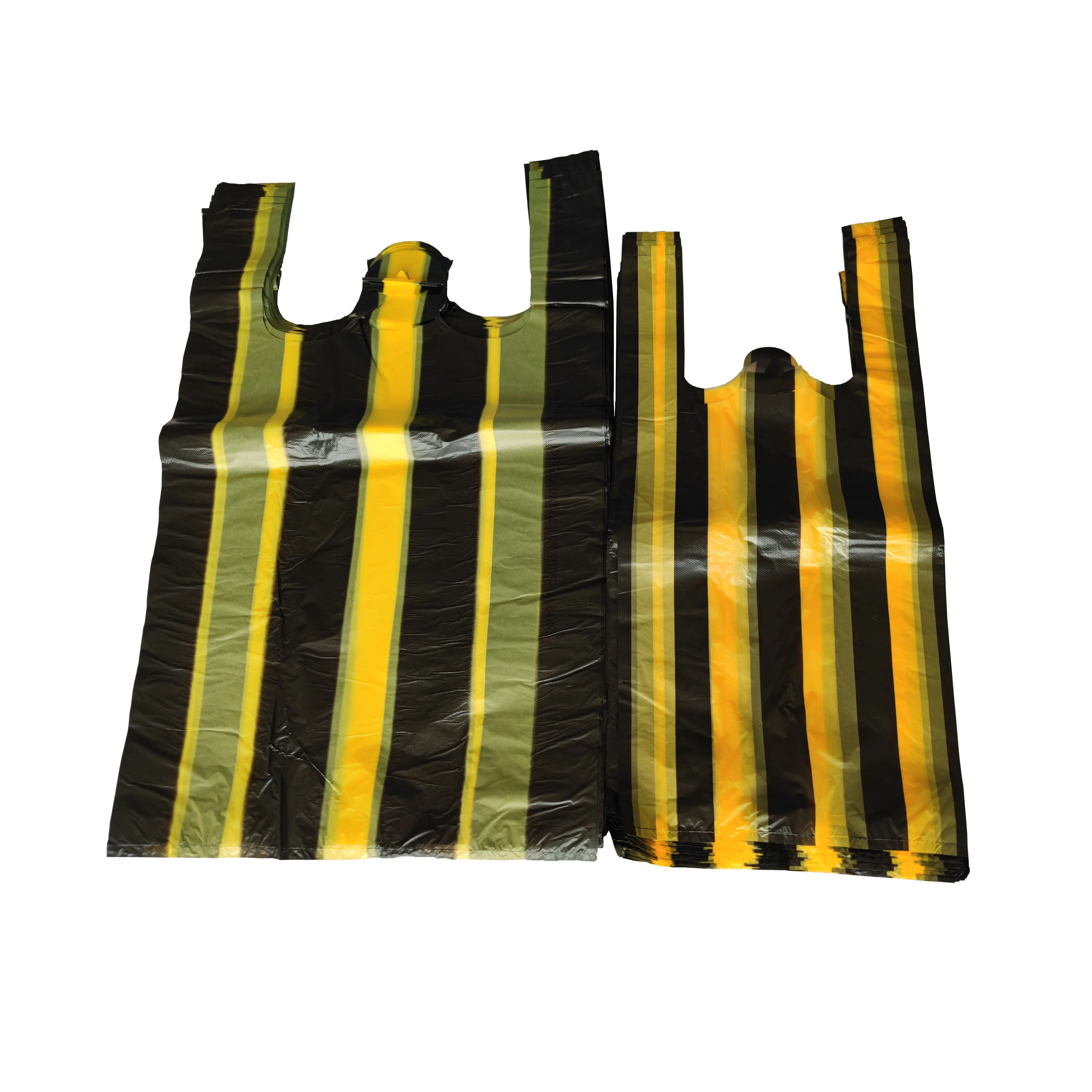 low price Wholesale Solid Durable Disposable Plastic Garbage Bags Thickened Trash Thickened Rubbish Packaging Vest T-shirt Bag