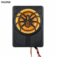 Subwoofer de voiture personnalisable de 8/10 pouces avec une puissance RMS extra-large, bobine simple, subwoofer fin