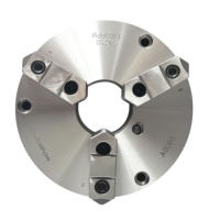 Mandrin de tour manuel auto-centrant à 3 mors SK250 254 mm, type puissant, fixation avant-arrière, norme GB, vitesse maximale 1800 tr/min
