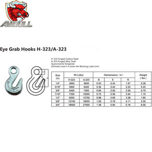 Nhà Máy Ambull Thép Hợp Kim Mắt Lấy Móc Rút Ngắn Nâng Hình Mắt G70 A323 H323 Odm/OEM Cho Khai Thác Mỏ - Product Image 6
