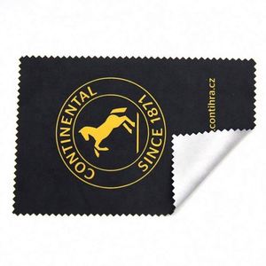 Chiffon de nettoyage pour lunettes rectangulaire personnalisé de haute qualité avec logo imprimé, en microfibre premium, cadeaux promotionnels d'entreprise - Product Image 4