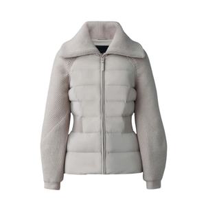 แจ็คเก็ตมอเตอร์ไซค์สำหรับผู้หญิงฤดูหนาวจากโรงงาน OEM โดยตรง ผ้าไนลอนบุใยสังเคราะห์ กันลม อุ่น สีพื้น ปักลาย พิมพ์ลาย - Product Image 4