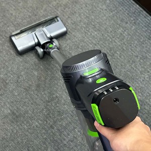 Xách tay dọc cầm tay máy hút bụi không dây Mini Máy hút bụi khô không dây chân không không dây với đầu chổi - Product Image 3