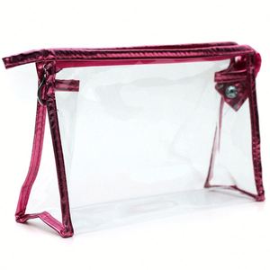 Fashion Printed Travel Pvc <b>Make</b> <b>up</b> Portable Multi-Functional Toiletry <b>Bag</b> Women Transparent Storage Cosmetic - Product Image 6