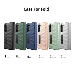 Soporte de bisagra Funda de soporte de protección completa para Samsung <span class=keywords><strong>Galaxy</strong></span> Z Fold 5 5G Armor Cubierta de vidrio de pantalla frontal plegable - Product Image 6