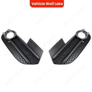 Embellecedor de luz antiniebla Wolf Lake para Audi Q3 2011-2014, rejilla inferior, cubierta de parachoques delantero, ABS, lado derecho e izquierdo - Product Image 4