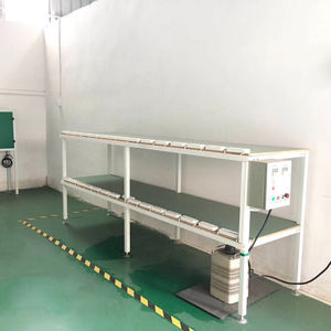 OEM özelleştirilmiş endüstriyel alüminyum profil montaj hattı bant konveyör çalışma masası/tezgah - Product Image 5