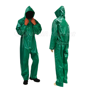 Vêtement <span class=keywords><strong>de</strong></span> <span class=keywords><strong>pluie</strong></span> imperméable pour pêcheur, très vendu, épaisseur 0,48 mm, avec logo et pantalon à bretelles réglables, pour la pêche en plein air - Product Image 4