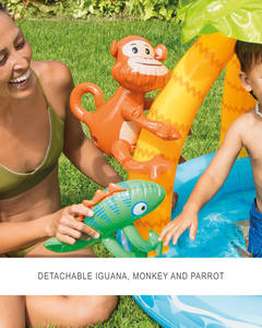 Piscina Inflable Redonda <span class=keywords><strong>Intex</strong></span> 58417 Tropical Island, Juguetes Acuáticos <span class=keywords><strong>para</strong></span> Bebés y Niños - Product Image 4