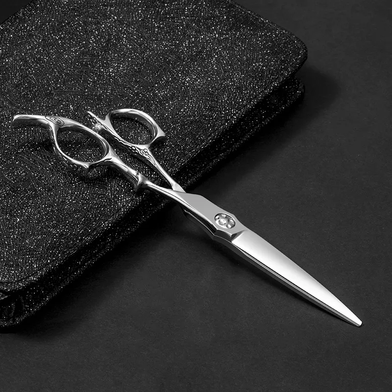 Tesoura de corte de cabelo japonesa Razorline CK025, tesoura profissional para salão de beleza, aço, barbeiro, cabeleireiro