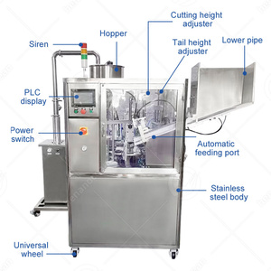 Máquina Selladora Automática de Tubos de Aluminio para Crema Cosmética y Grasa OCEAN, Selladora Ultrasónica de Tubos de Plástico para Pasta de Dientes - Product Image 2