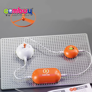 어린이를위한 만화 모양의 회로 구축 게임 DIY 전자 블록 과학 교육 플레이 세트 - Product Image 6