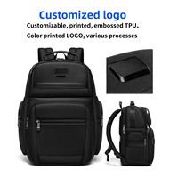 Mochila para Portátil de Diseño Popular para Hombre, Compatible con Computadoras de 15.6 Pulgadas, Resistente al Agua, para Oficina, Trabajo y Viajes