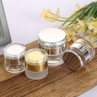 Contenedor de vidrio para el cuidado de la piel, botellas de loción de lujo, 30, 40, 50, 60, 80, 100, 120 ml, 20, 30, 50g, juegos de frascos de crema