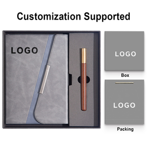 Executive Tri-Fold Faux Leather Office Gift Set with Personalization Options for VIP Client Meetings and Corporate Events - Product Image 5