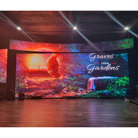 Écran de fond LED de scène, panneau LED 500x500, P2.6 P3.91, mur vidéo LED d'intérieur pour DJ, concert, événement
