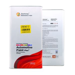 Système de peinture transparente automobile au graphène 2K, haute teneur en solides, 5L, peinture automobile premium en spray, séchage rapide, haute brillance, réparation de carrosserie automobile - Product Image 6