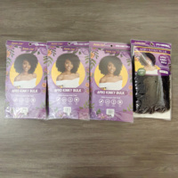 Extensions de cheveux afro bouclés crépus 12 pouces 100g, tresses au crochet noires avec fausses locks, cheveux synthétiques doux pour tressage