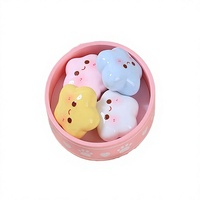 Cabochons en résine à dos plat multi-formes, motifs animaux de dessin animé Kawaii, étanches, pour décoration de téléphone, DIY, scrapbooking et accessoires pour cheveux