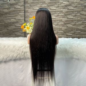 Curlywave 13*4 Peluca de cabello humano brasileño con encaje frontal Peinado <span class=keywords><strong>largo</strong></span> ondulado con base de encaje francés transparente Tamaño de gorra pequeña - Product Image 6