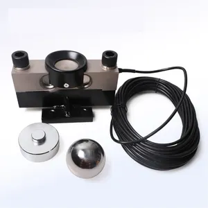 Brand Hm9b QS 10t 50t ton alloy steel analog weight sensor for trucks double shear beam weightbridge load cell