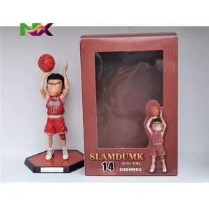 Statuette di Slam Dunk: Hanamichi Sakuragi 10, Takenori Akagi 4, Ryota <span class=keywords><strong>Miyagi</strong></span> 7, Hisashi Mitsui 14, Modelli in Scatola, Vendita all'Ingrosso, Regalo - Product Image 5