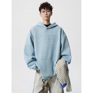 Sudadera con Capucha <span class=keywords><strong>de</strong></span> Pelo <span class=keywords><strong>de</strong></span> Conejo Estilo Americano para <span class=keywords><strong>Hombre</strong></span>, Otoño Invierno, Nueva Marca <span class=keywords><strong>de</strong></span> Moda, Holgada, Informal, con Capucha y Mangas Raglán - Product Image 4