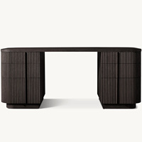 Bureau d'étude en bois massif personnalisé Rhoohill Jaipur avec tiroirs pour chambres, bureaux à domicile et chambres d'hôtel