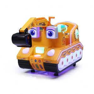 Hot Sales Mp5 Large-Sized Screen Coin Operated Electric Kiddie Rides Game Machine Excavator Kiddie Car Ride - Product Image 1