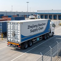 Service logistique FCL tout-en-un de Chine vers les États-Unis et le Brésil Conteneurs 40GP/20GP/45HQ Expédition en 3 jours Entrepôts locaux Transit en 14-28 jours