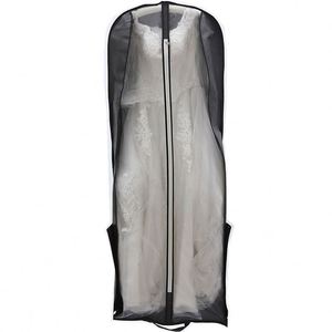 Housse de robe de mariée convertible et compostable, pliable, idéale pour les voyages, en non-tissé - Product Image 3
