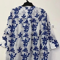 Lots de surplus de stock – Blouse brodée en polyester à manches courtes style chinois pour femme grande taille