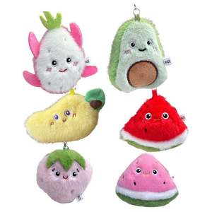 Llaveros de Peluche Coloridos: Juguetes de Bailarina, Estrella, Fantasma, Modelo de Coche con Logotipo, Llavero de Peluche Suave con Ganchos Coloridos - Product Image 4