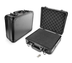 Boîte à outils de haute qualité, conteneur de transport en aluminium verrouillable pour instruments de test, appareils photo, outils, <span class=keywords><strong>garage</strong></span> mécanique - Product Image 5