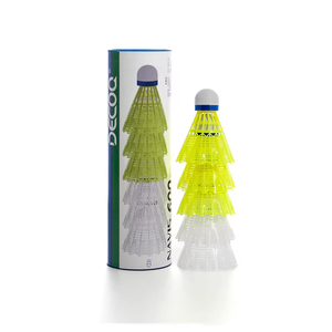 Volants de <span class=keywords><strong>badminton</strong></span> professionnels en nylon véritable pour adultes, super durables, double liège, pour compétitions et tournois en extérieur - Product Image 6