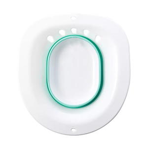 Baño de asiento Yoni plegable para inodoro, asiento de vapor, baño de asiento para tratar heridas posparto, hemorroides, cuidado perineal con enjuague - Product Image 3