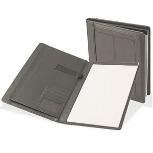 Customized Multi-Function Pu File High Quality <b>Leather</b> Portfolio <b>A4</b> Conference Presentation <b>Folder</b> - Product Image 1