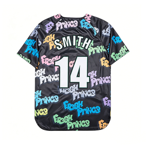 Maillots de baseball du <span class=keywords><strong>film</strong></span> The Fresh Prince of Bel-Air 14 'Smith' S-3XL - Product Image 4