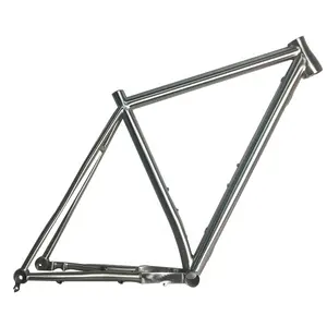 Waltly 650B กรอบจักรยานไทเทเนียมกับ S Bend Seatstay