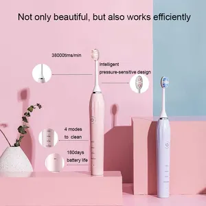 SINBOL OEM çin ürünleri diş fırçası düşük gürültü kablosuz şarj fabrika satış yetişkinler için Sonic diş fırçası elektrikli