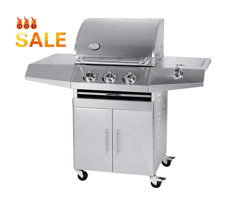 Seb 2020 Groothandel Barbecue Rvs Propaan Gass Ingebouwde Gas Grill Gass Kachel Bbq Grill Outdoor Lpg Platte Gas griller