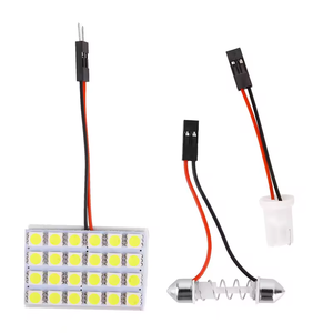 T10 C5W 5050 48 24 12SMD LED 12V Car Interior Panel Lights White Dome Light Reading Lamp Universal Car Trunk Roof Dome Bulbs - Product Image 4