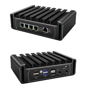11th gen không quạt pfsense tường lửa <span class=keywords><strong>Router</strong></span> Core I7 1165g7 i5 1135g7 pen-tium 7505 <span class=keywords><strong>4</strong></span> * I226 2.5g <span class=keywords><strong>Lan</strong></span> win11 n5105 dp HD-MI Mini PC - Product Image 1