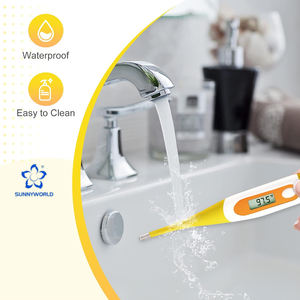 เครื่องวัดอุณหภูมิ<span class=keywords><strong>ท</strong></span>างการแพทย์แบบดิจิตอลคุณภาพสูงสำหรับใช้ในครัวเรือน  หน้าจอ LCD สำหรับตรวจวัดทาง<span class=keywords><strong>ท</strong></span>วารหนักและรักแร้  แบบรวดเร็ว - Product Image 4