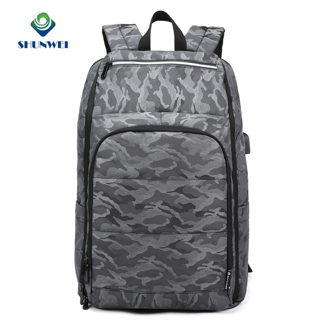Laptop Backpacks Leisure Rucksack with USB Charging Port for Daily Life and Business Travel