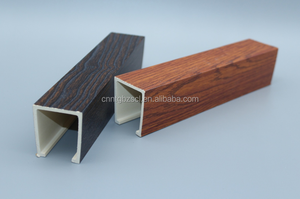 Decking Giá Rẻ Hạt Gỗ Tùy Chỉnh Thiết Kế Pvc Wpc Khách Sạn Treo Tấm Trần - Product Image 3